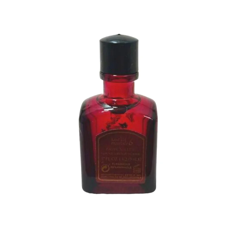 Lucky #6 by Liz Claiborne Men's EDT Cologne MINI Splash‎ Travel Size 0.17 oz New